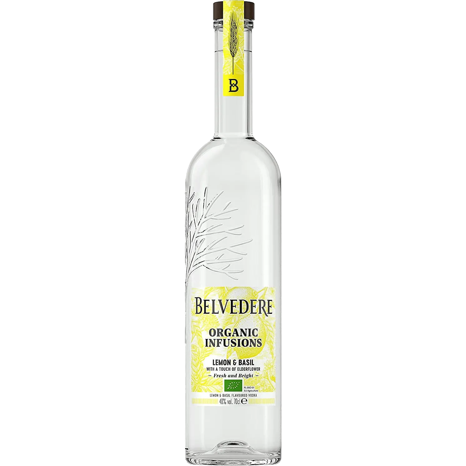 Belvedere Vodka Organic Infusions Lemon & Basil