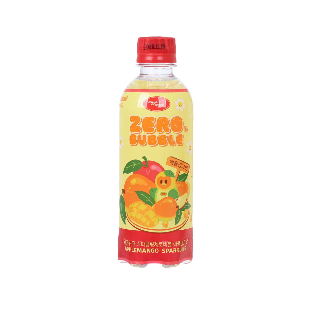 BLING BOOSTER Wiggle Wiggle Sparkling Soda - Apple & Mango [PET]  (355mL)