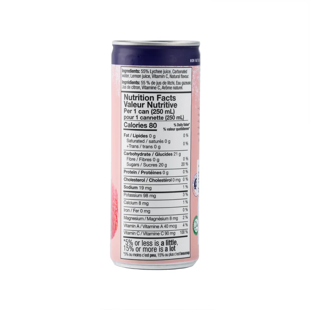 BLUE MONKEY Sparkling Lychee Juice Drink  (250mL)