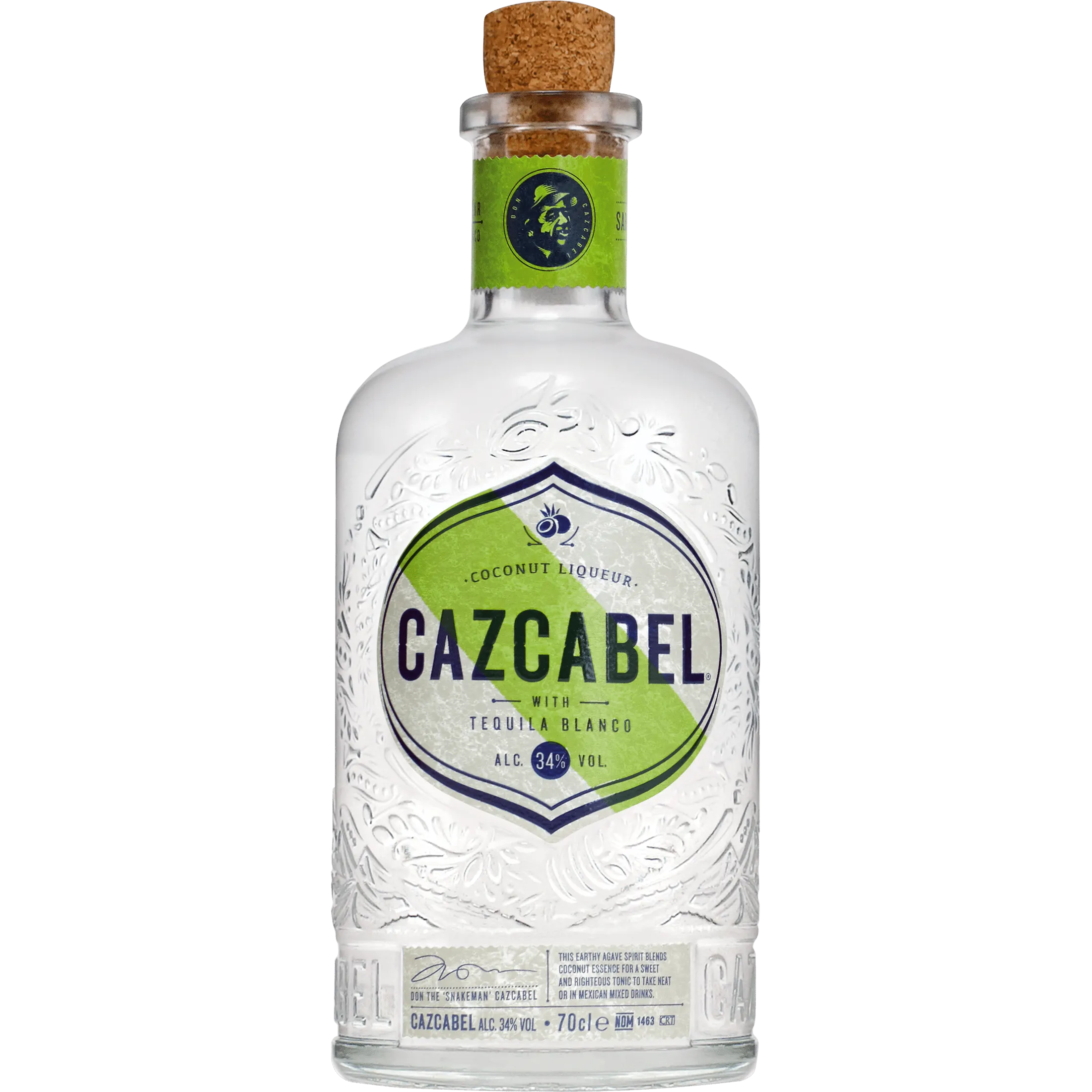 Cazcabel Coconut Liqueur with Tequila Blanco