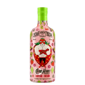 Cream Heroes Capitán Fresón Strawberry Cream Liqueur with Tequila 70cl