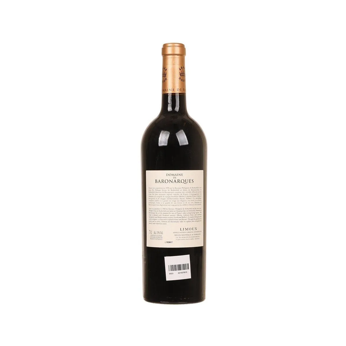 DOM DE BARON'ARQUES Limoux 2015 (750mL)