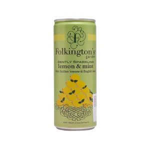 FOLKINGTON'S Gently Sparkling Lemon & Mint Drink  (250mL)