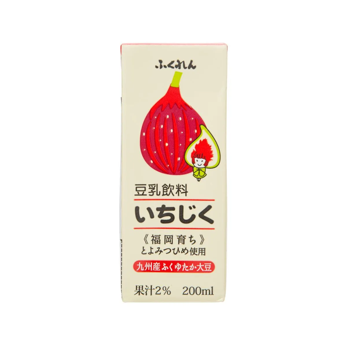 FUKUREN Fig Soymilk Drink  (200mL)