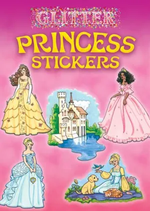 Glitter Princess Stickers - Little Activity Book