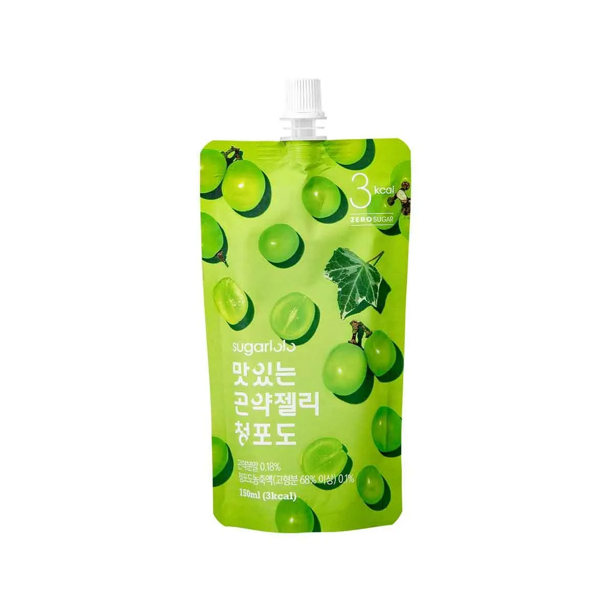 INTAKE Sugarlolo Konjac Jelly Drink - White Grape  (150g)