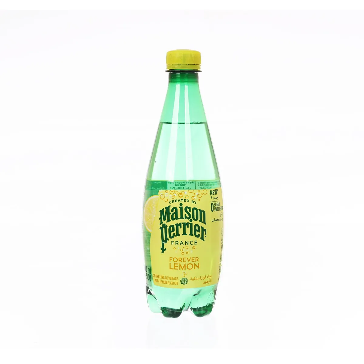 MAISON PERRIER Sparkling Mineral Water - Lemon Flavour [PET]  (500mL)