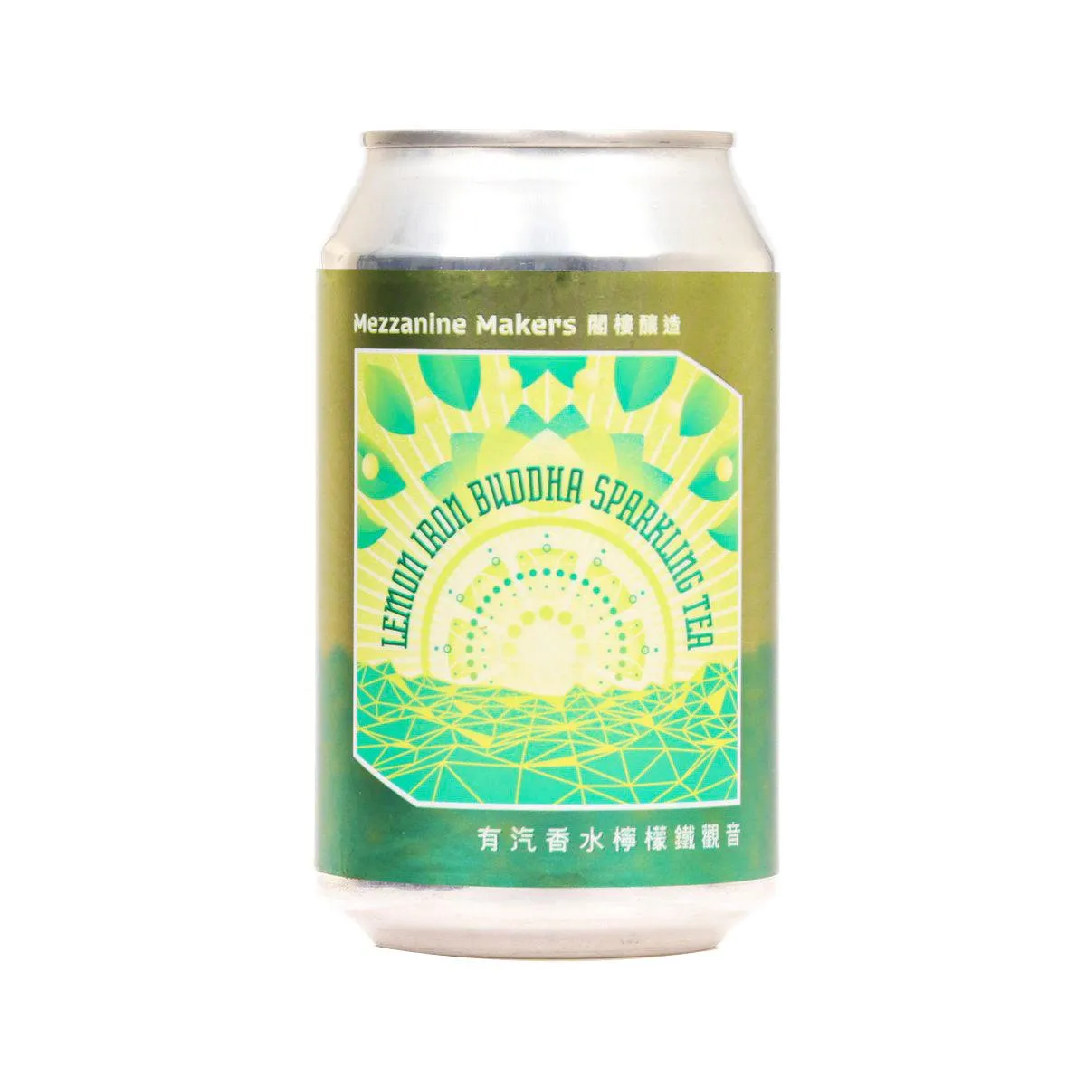 MEZZANINE MAKERS Lemon Iron Buddha Sparkling Tea  (330mL)