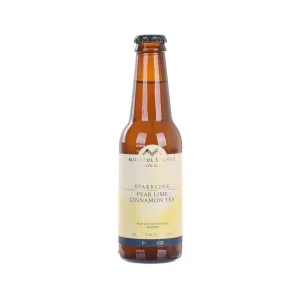 MINDFUL SPARKS Sparkling Tea - Pear Lime Cinnamon [Bottle]  (245mL)