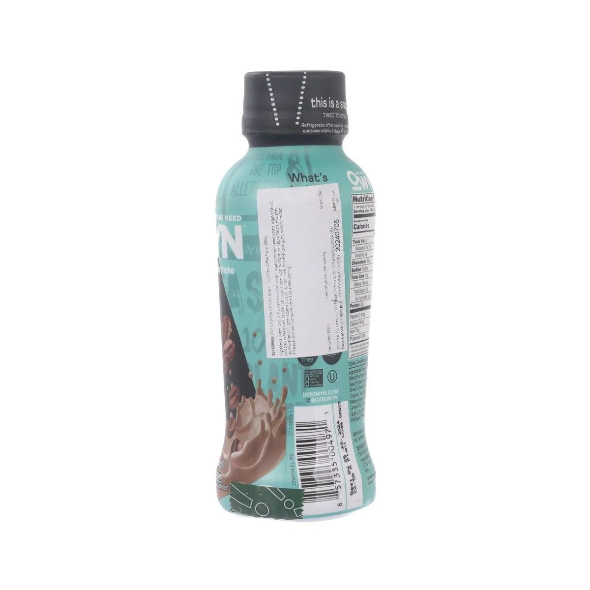OWYN Plant Based Protein Drink - Cold Brew Coffee Flavor [PET]  (355mL)