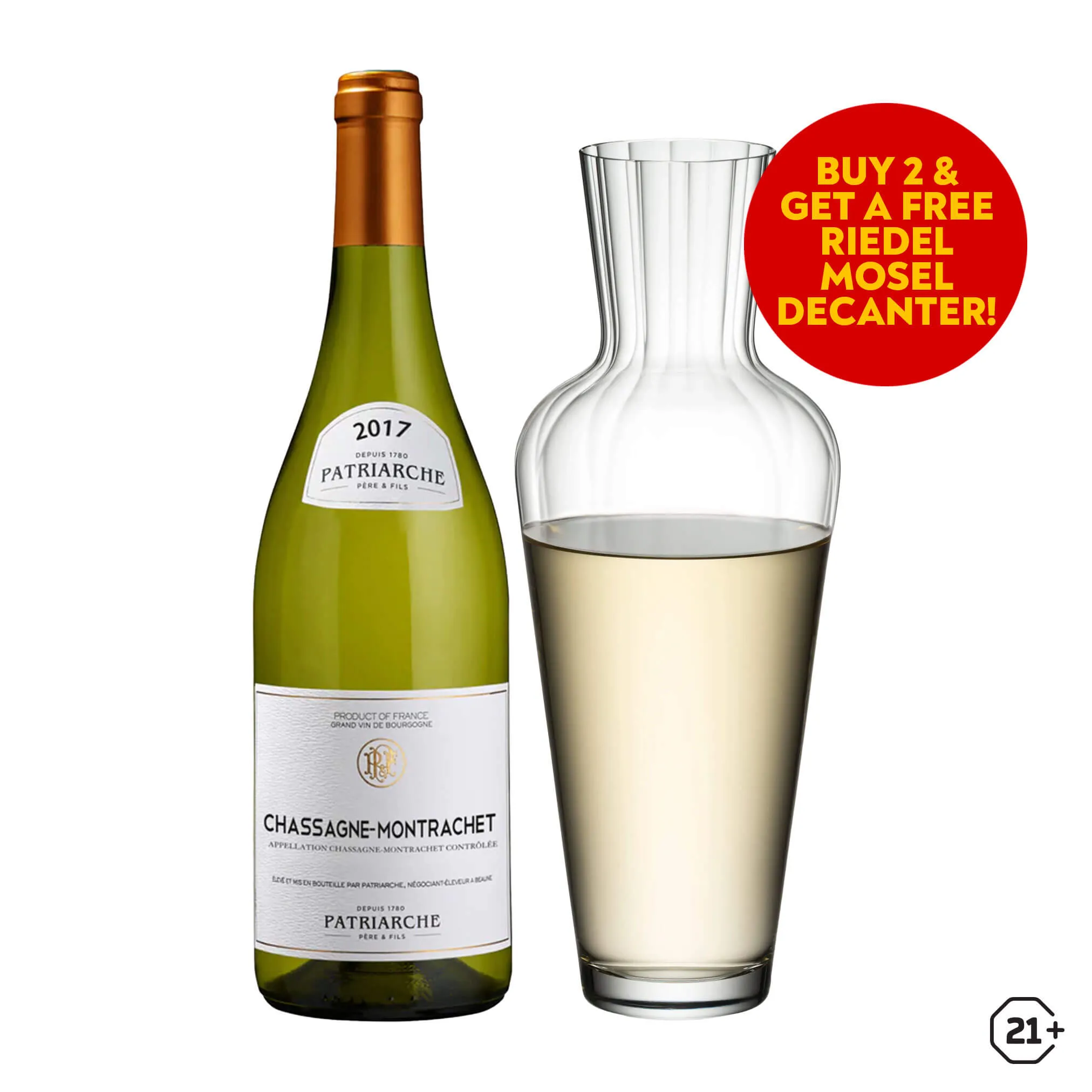 Patriarche - Chassagne Montrachet - Chardonnay - 2017 - 750ml