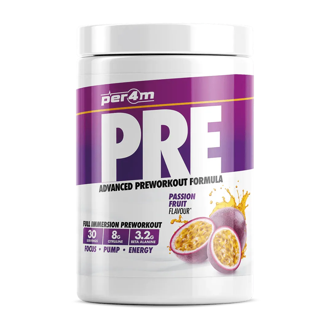 PER4M - PRE Advanced Preworkout Formula - 7 Flavours (570G)