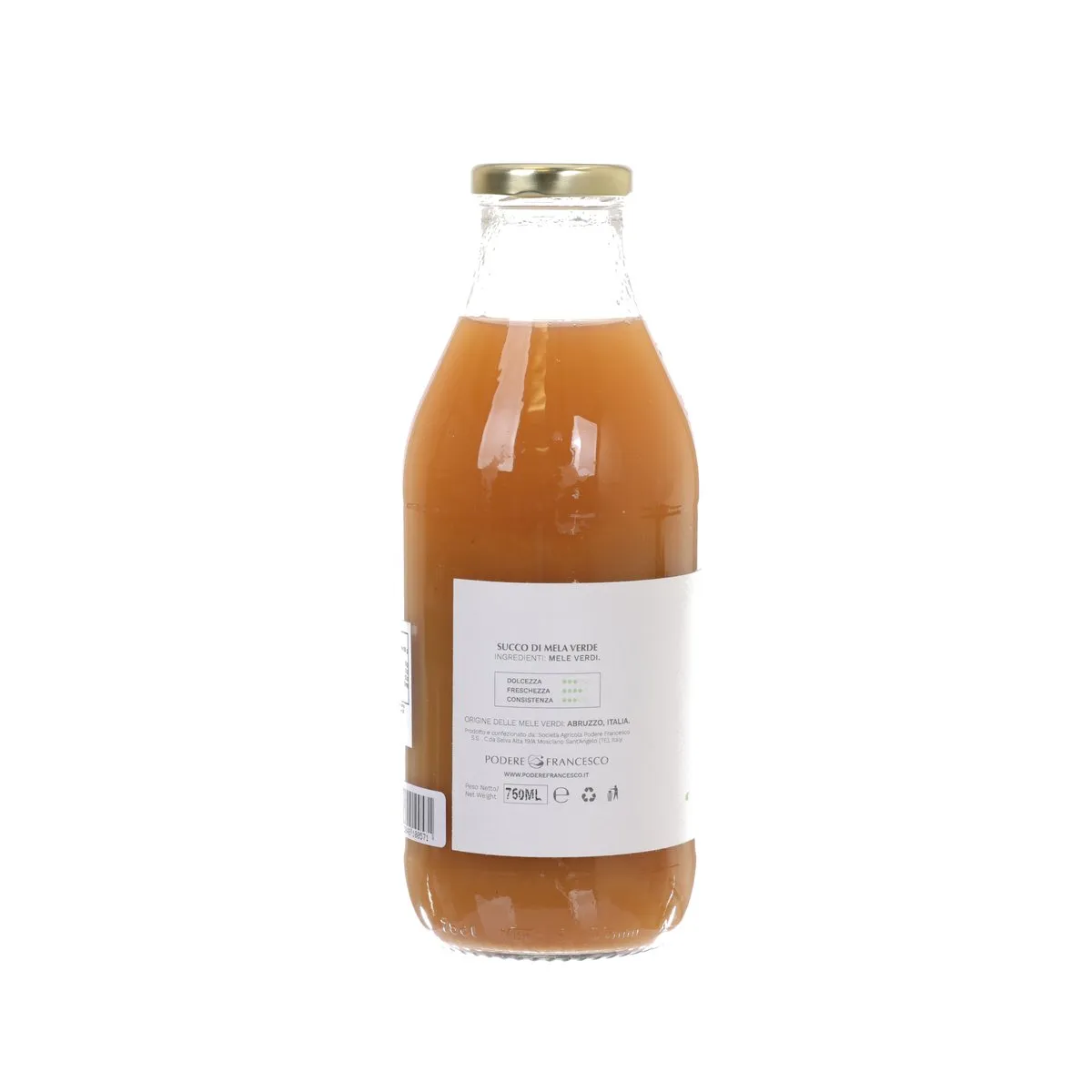 PODEREFRANCESCO Green Apple Juice  (750mL)