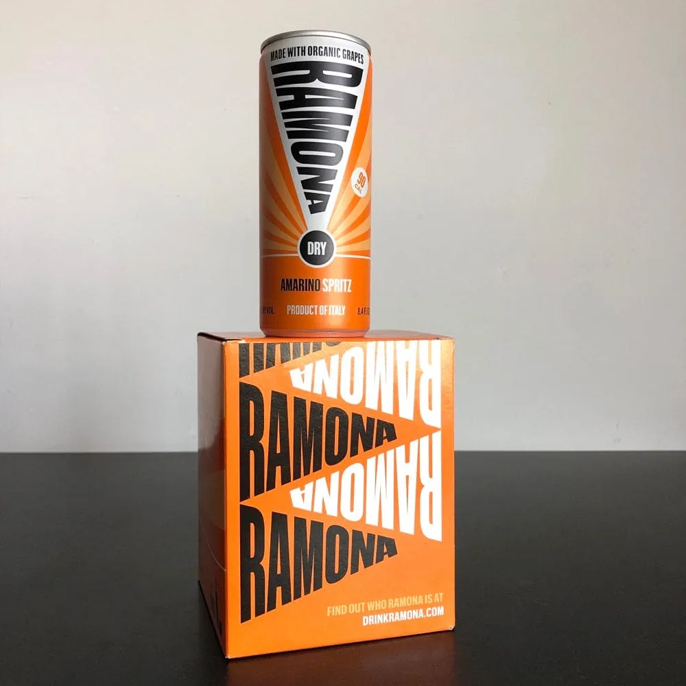 Ramona Amarino Dry Wine Spritzer 250ml Can Taylors Wines