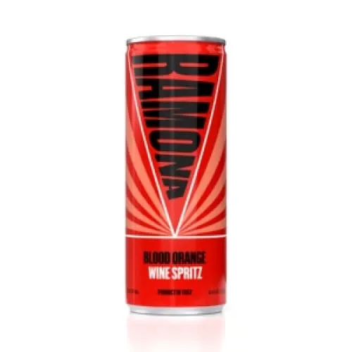 Ramona Blood Orange Wine Spritzer 250ml Can Taylors Wines