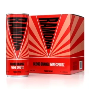 Ramona Blood Orange Wine Spritzer 250ml Can Taylors Wines