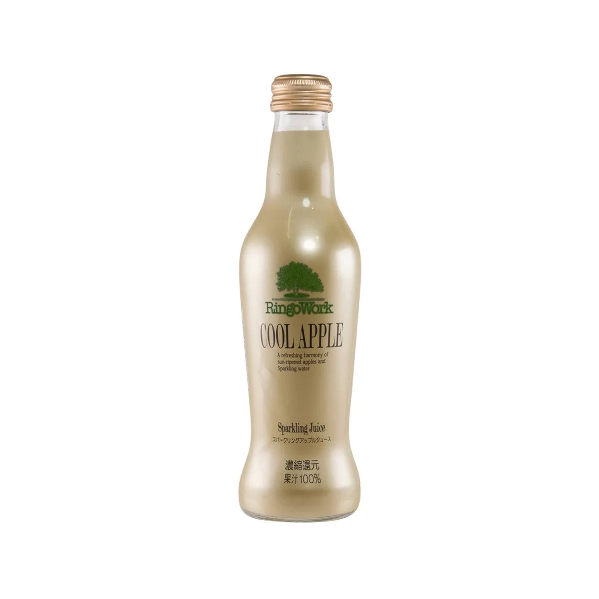 RINGOWORK Sparkling Juice - Cool Apple  (230mL)