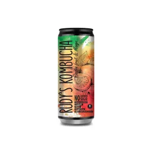RUDY'S KOMBUCHA Passion Fruit & Mango Kombucha [Can]  (330mL)