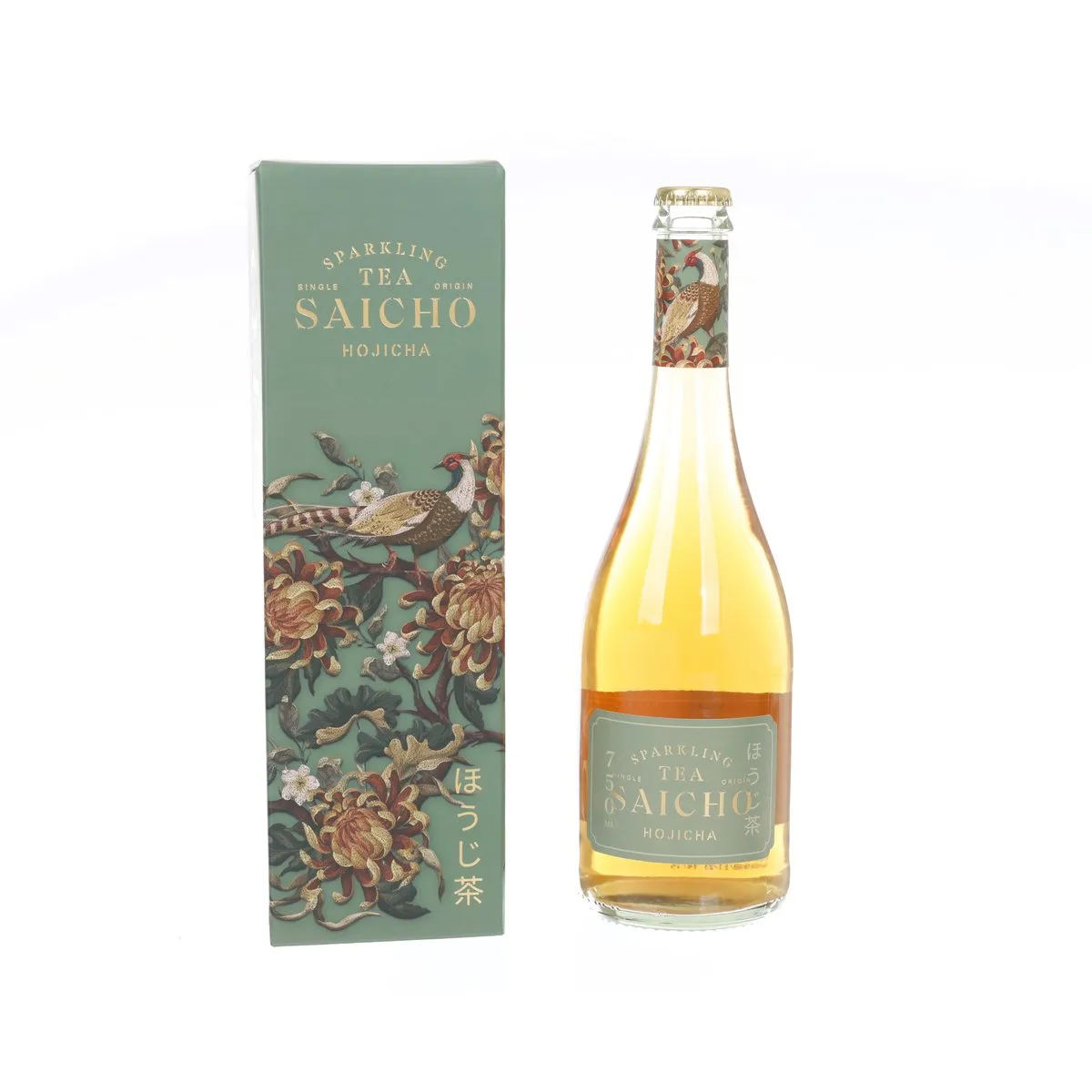 SAICHO Sparkling Tea Gift Pack - Hojicha  (750mL)