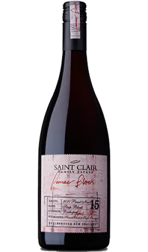 Saint Clair Pioneer Block 15 Pinot Noir 2022 750ml