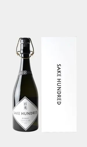Sake Hundred, Byakko Crystalline Sake NV 720ML