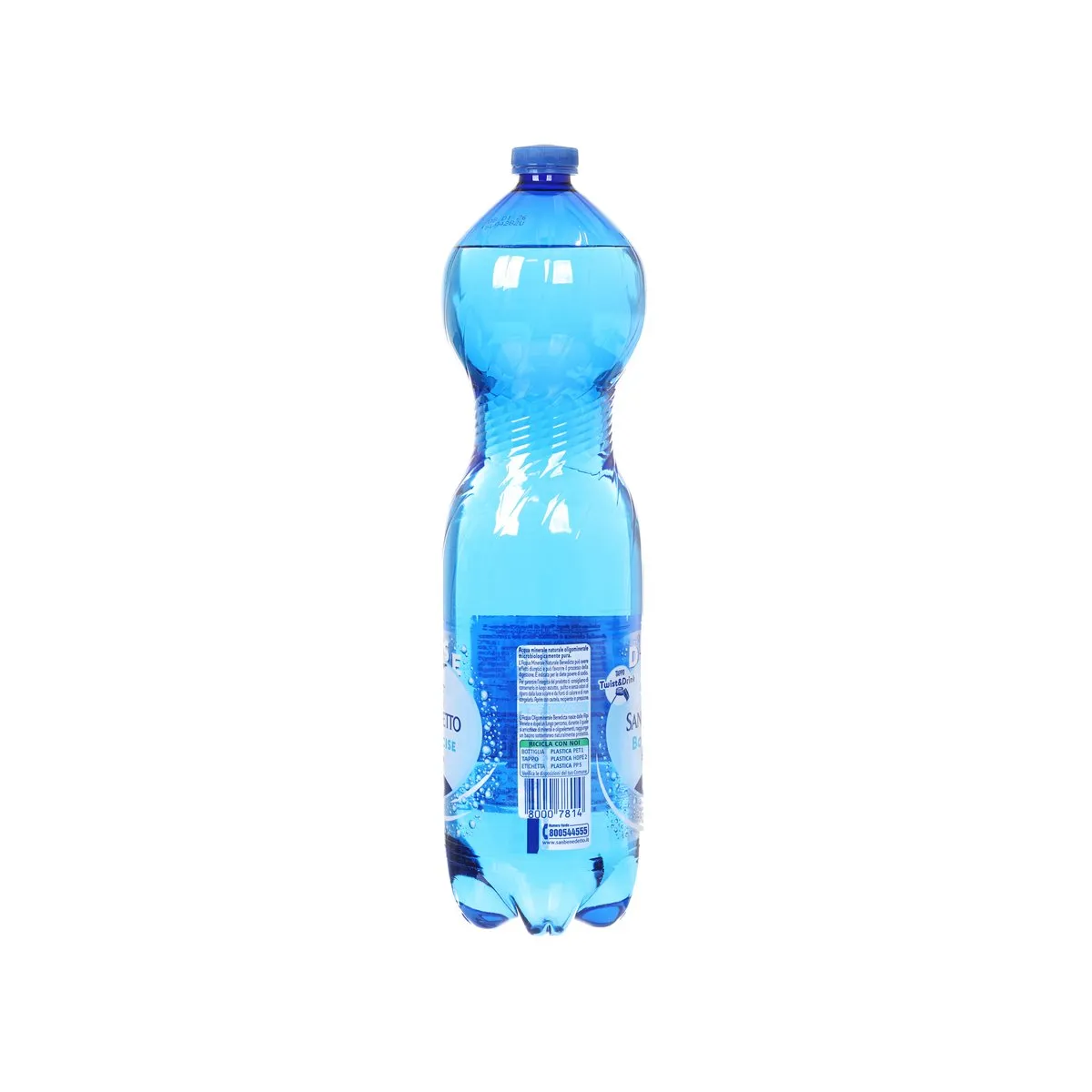 SAN BENEDETTO Sparkling Natural Mineral Water  (1.5L)