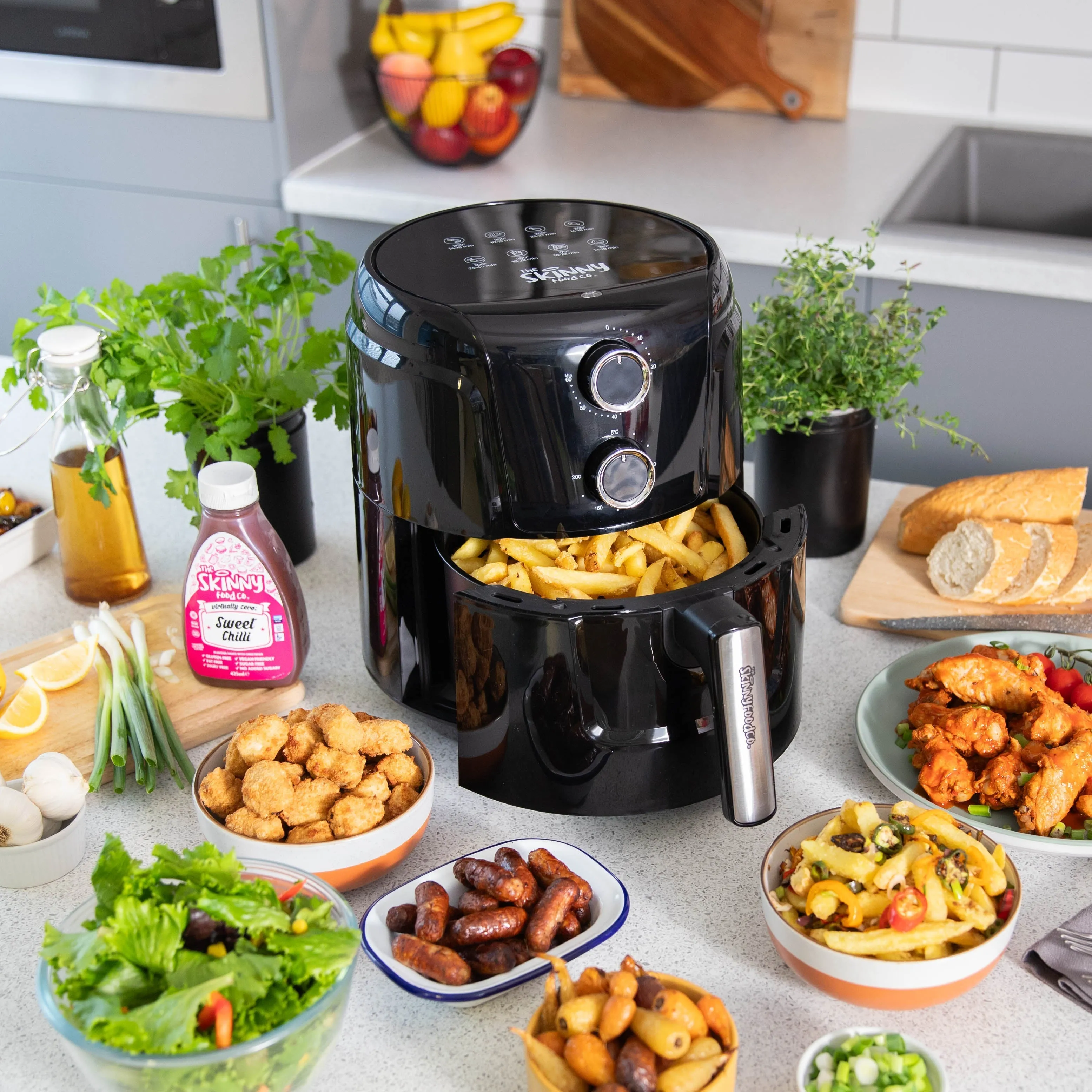 Skinny Air Fryer   FREE Mystery Sauce Bundle