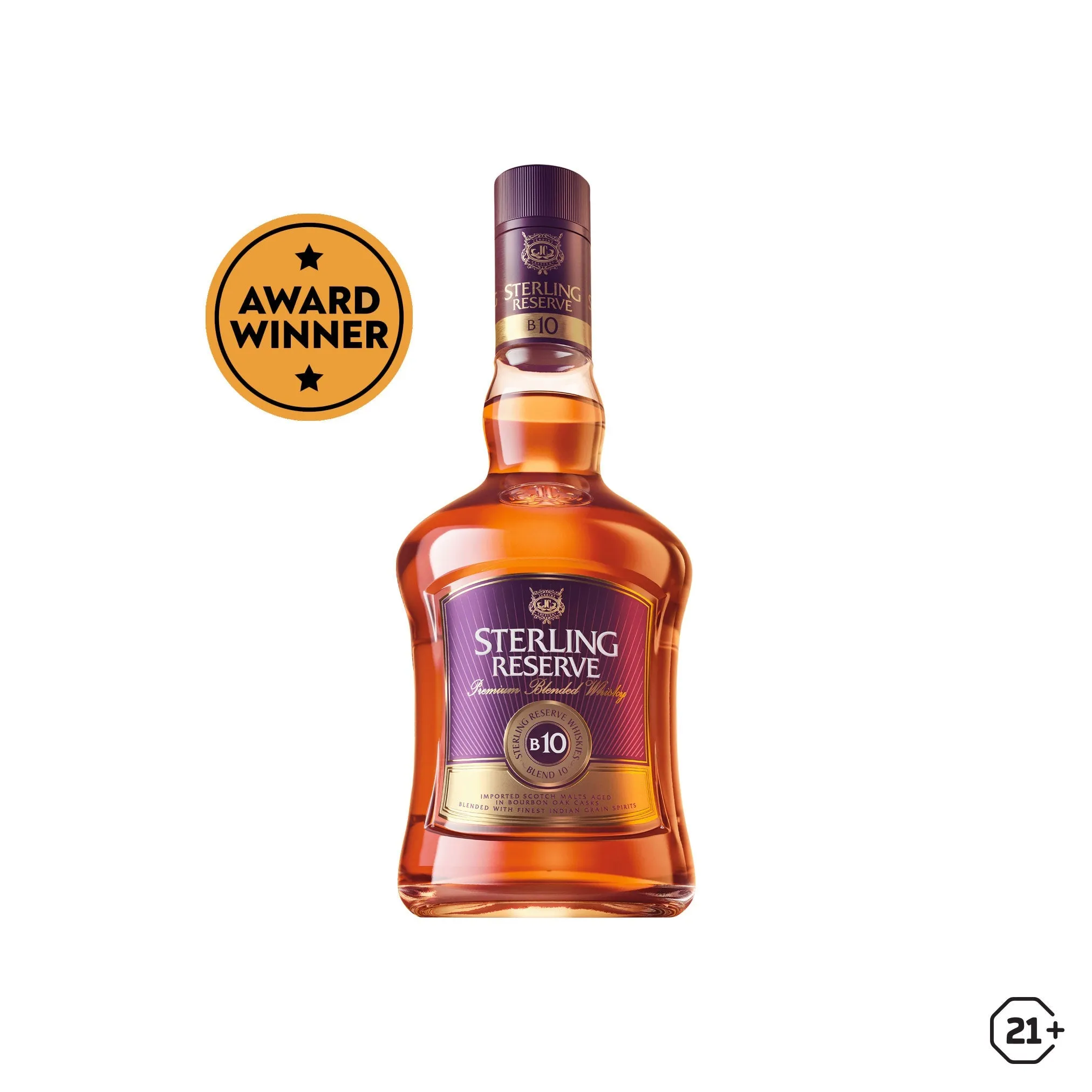 Sterling Reserve - B10 Premium - Blended Whisky - 180ml