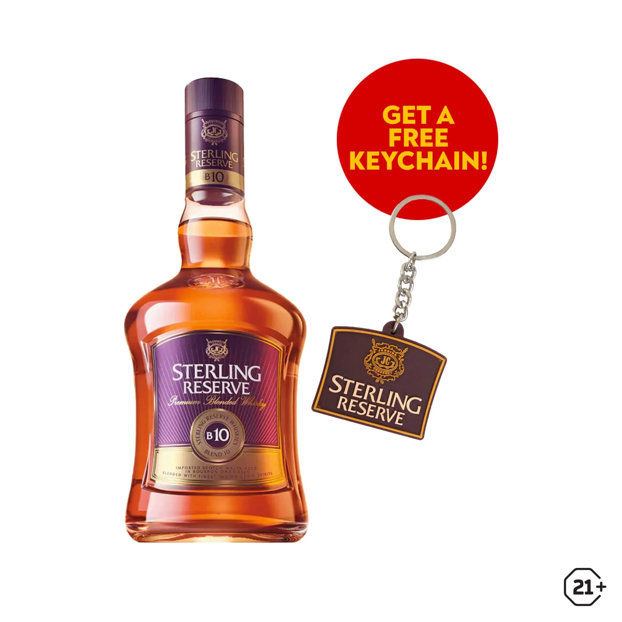 Sterling Reserve - B10 Premium - Blended Whisky - 180ml