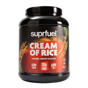 Suprfuel Cream of Rice – 4 Irresistible Flavours - 1kg