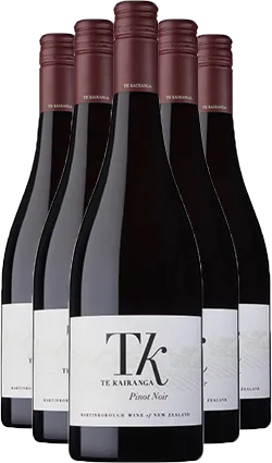 Te Kairanga Estate Pinot Noir SIX PACK 2023 750ml