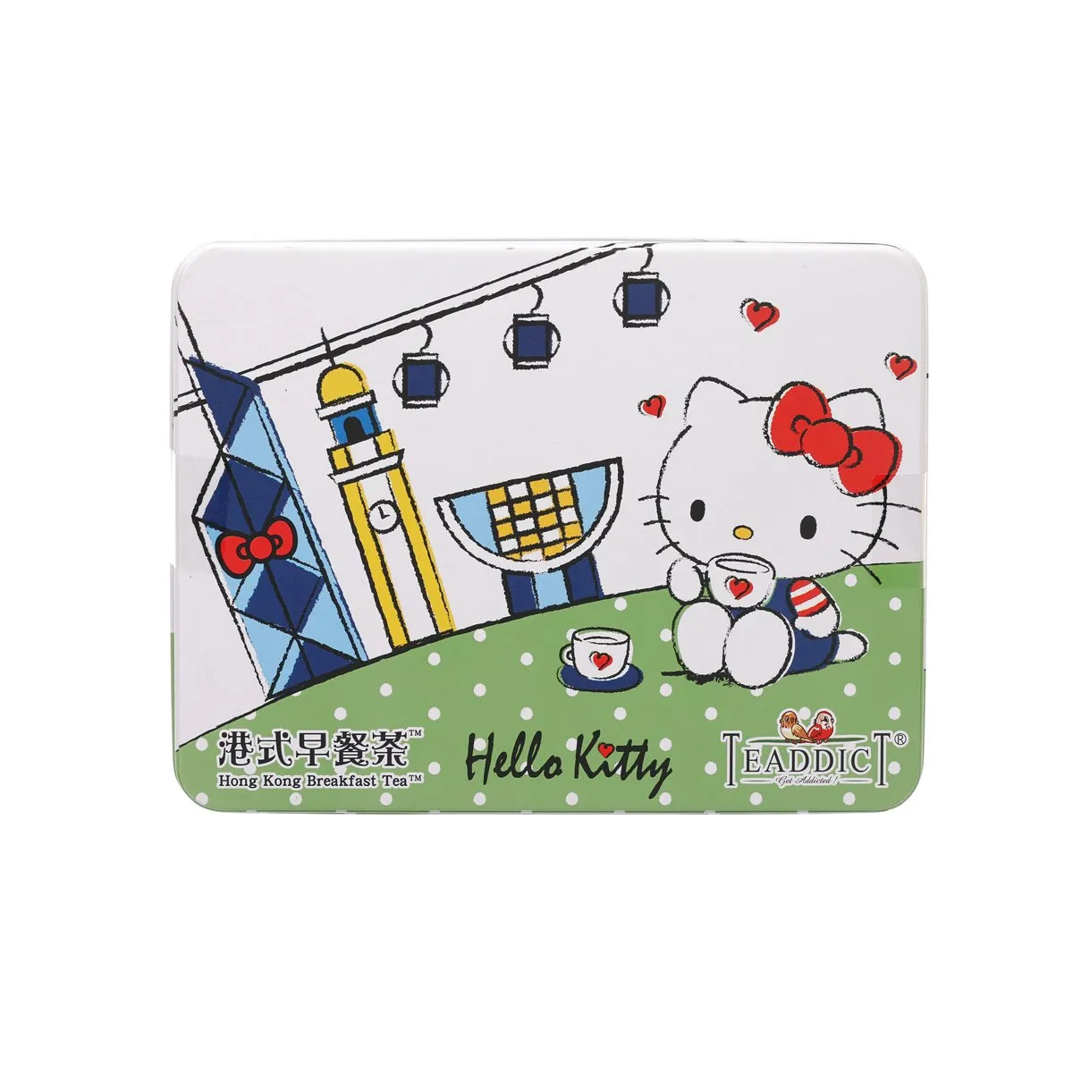 TEADDICT Hello Kitty Tea Walk HK - DIY HK Style Milk Tea Set (Hong Kong Breakfast Tea)  (100g)