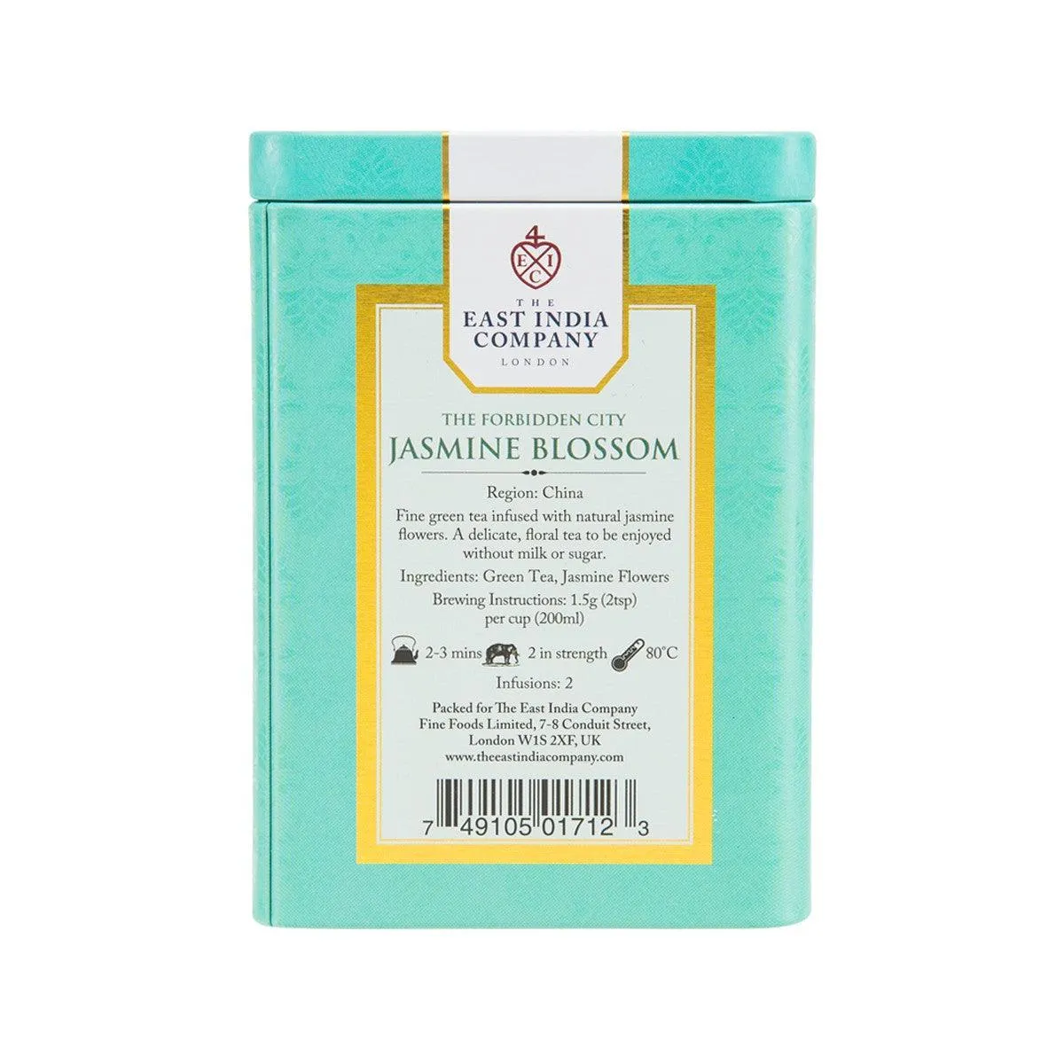 THE EAST INDIA COMPANY Jasmine Blossom Fine Green Leaf Tea  (125g)