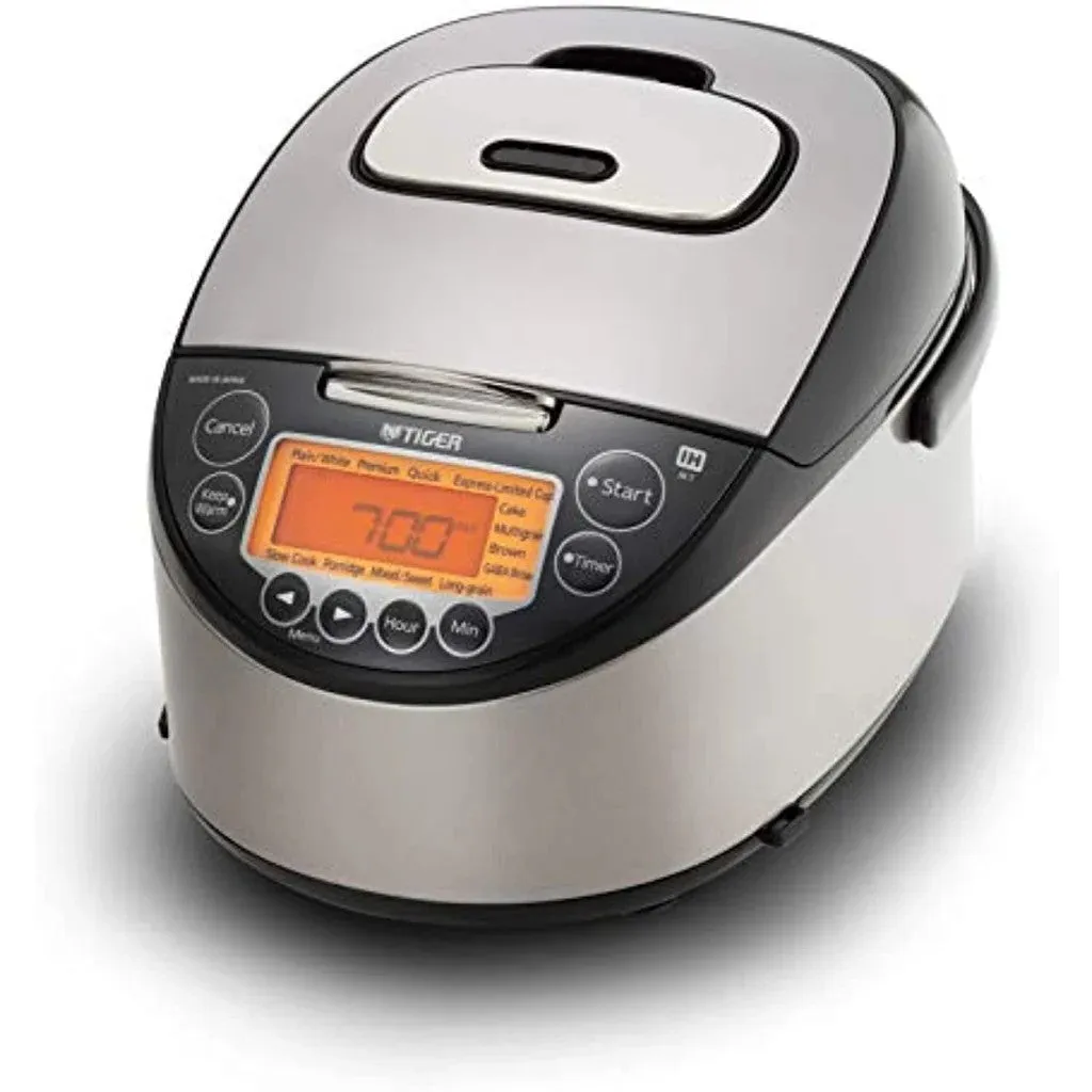 Tiger JKT-D Multi-Functional Induction Heating (IH) Electric Rice Cooker with 12 Cooking Settings (Made in Japan)