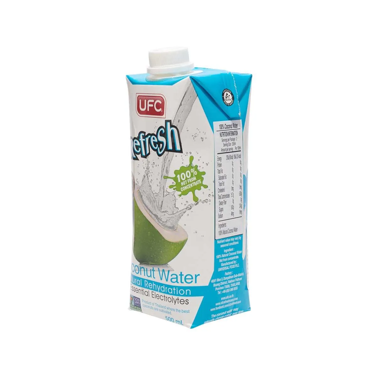 UFC Refresh Coconut Water  (500mL)