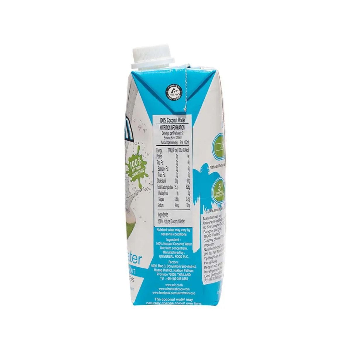 UFC Refresh Coconut Water  (500mL)