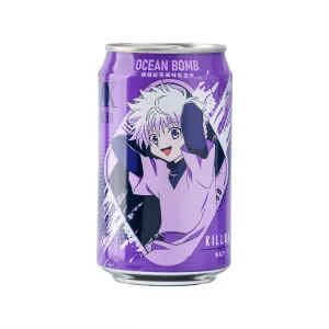 YHB OCEAN BOMB Lychee Tea Flavor Sparkling Water - Hunter x Hunter Killua [Can]  (330mL)