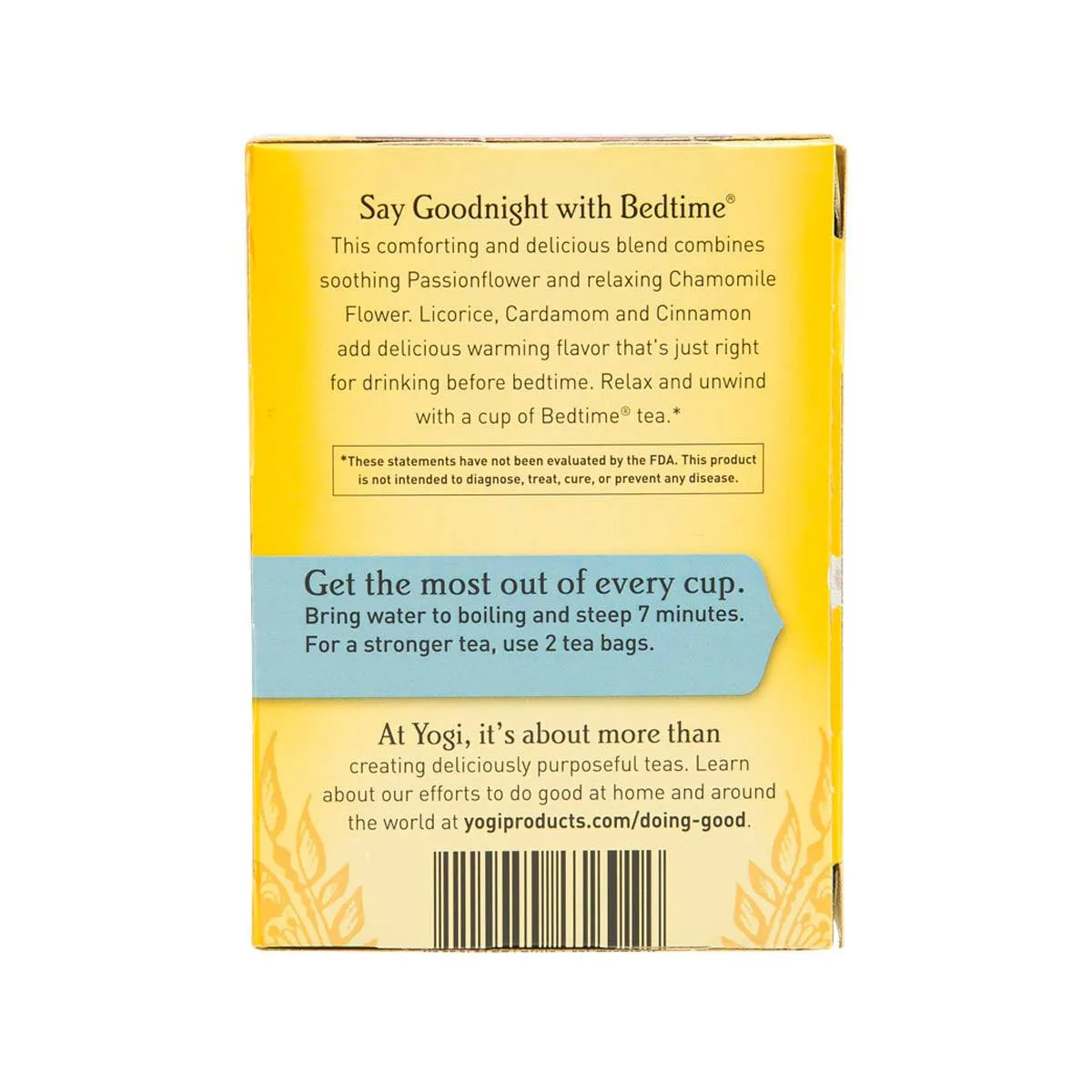 YOGI TEA Bedtime Tea Bags  (24g)